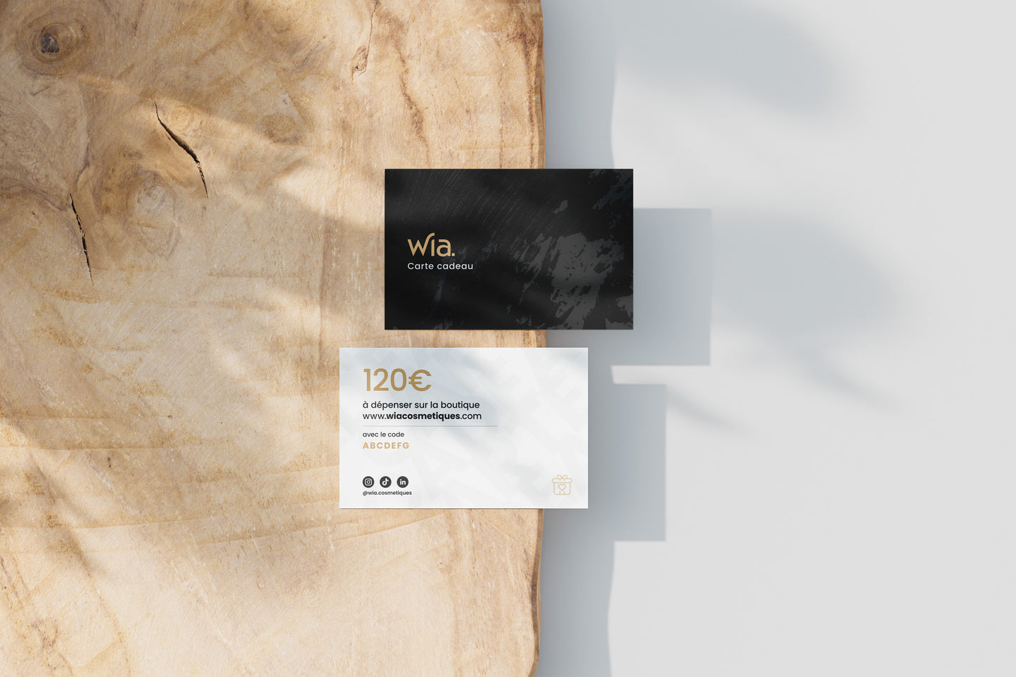 E-CARTE CADEAU WIA